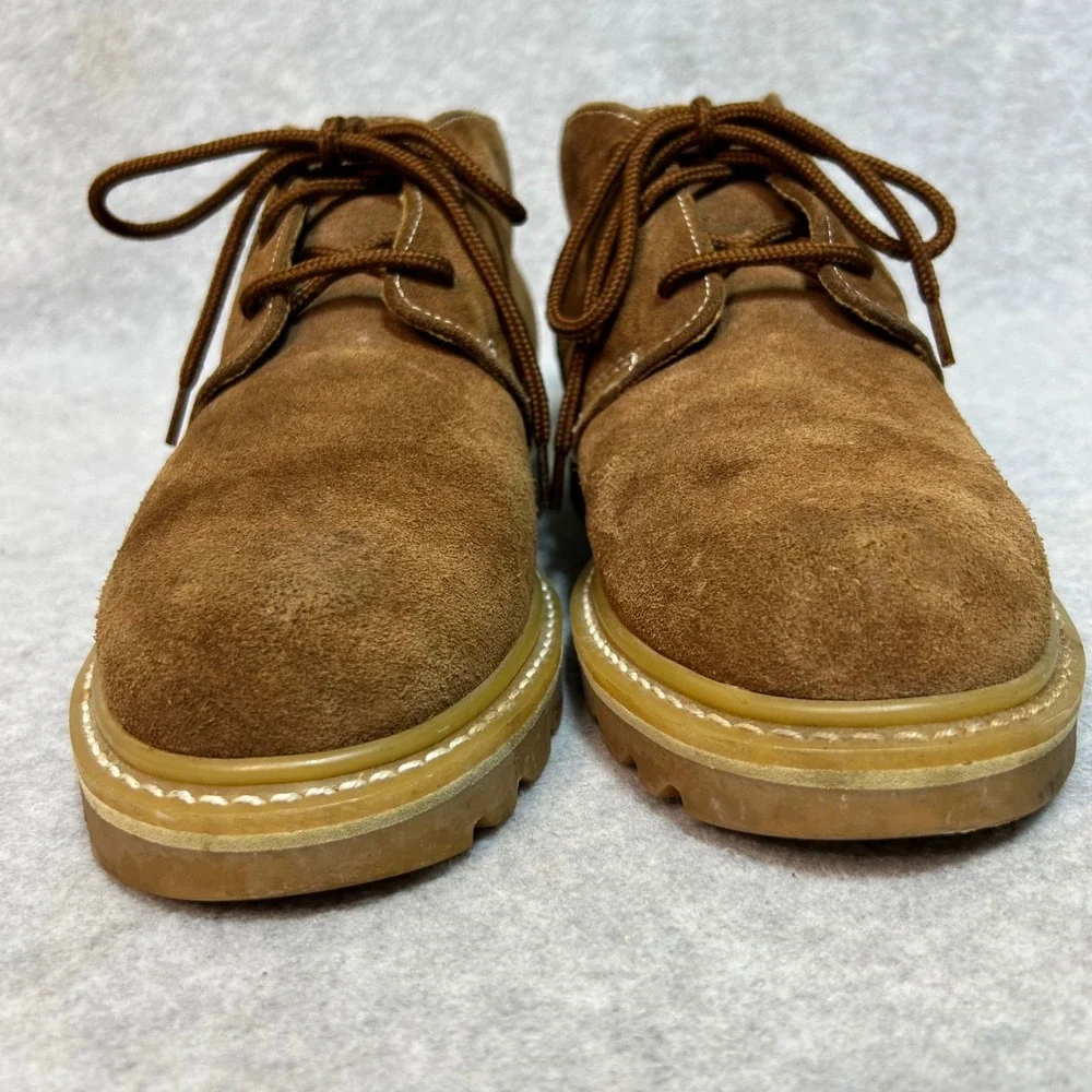RJ COLT Wellston Mens 9M Brown‎ Suede Chukka Boots Oil Resistant Sole work boots
